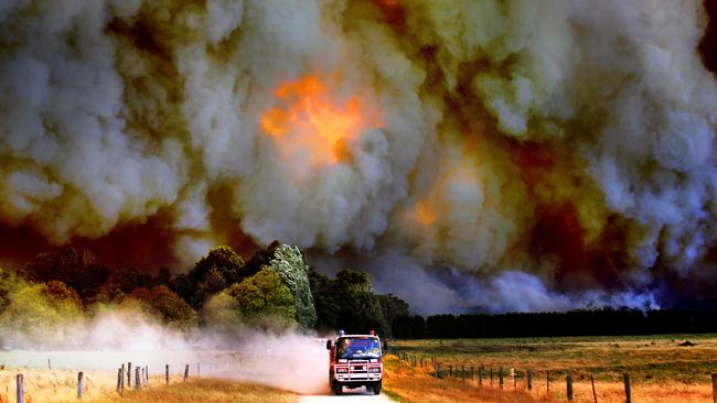 A war is looming as the CFA vow to fight the Labor party over the union deal. Picture: Alex Coppel