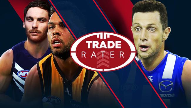 Nathan Wilson, Jarman Impey and Darcy Lang in Trade Rater.