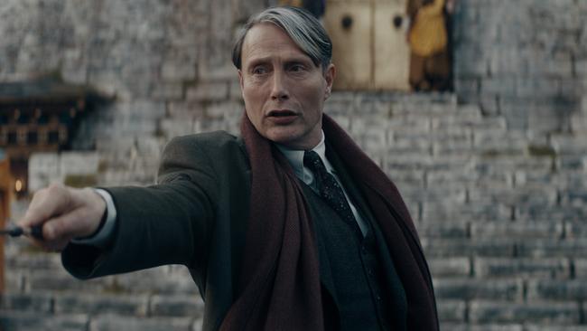 Mads Mikkelsen takes over the role of Grindelwald from a dumped Johnny Depp. Picture: Warner Bros