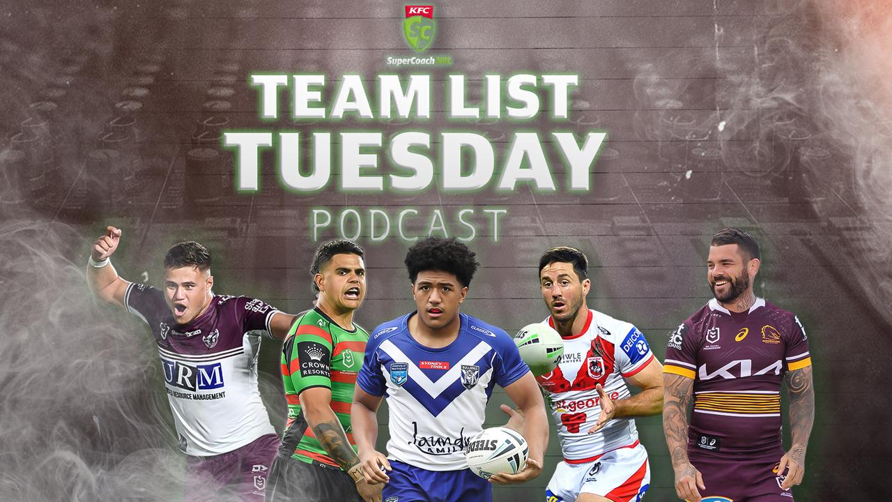 KFC SuperCoach teams podcast 2023.