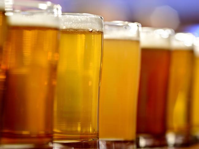 Beer glasses. Picture: istock