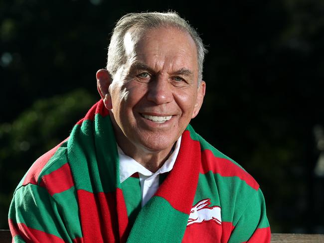 South Sydney legend John Sattler is hoping the Rabbitohs win the NRL grand final. He is the last Captain to win with Souths. Pics Adam Head