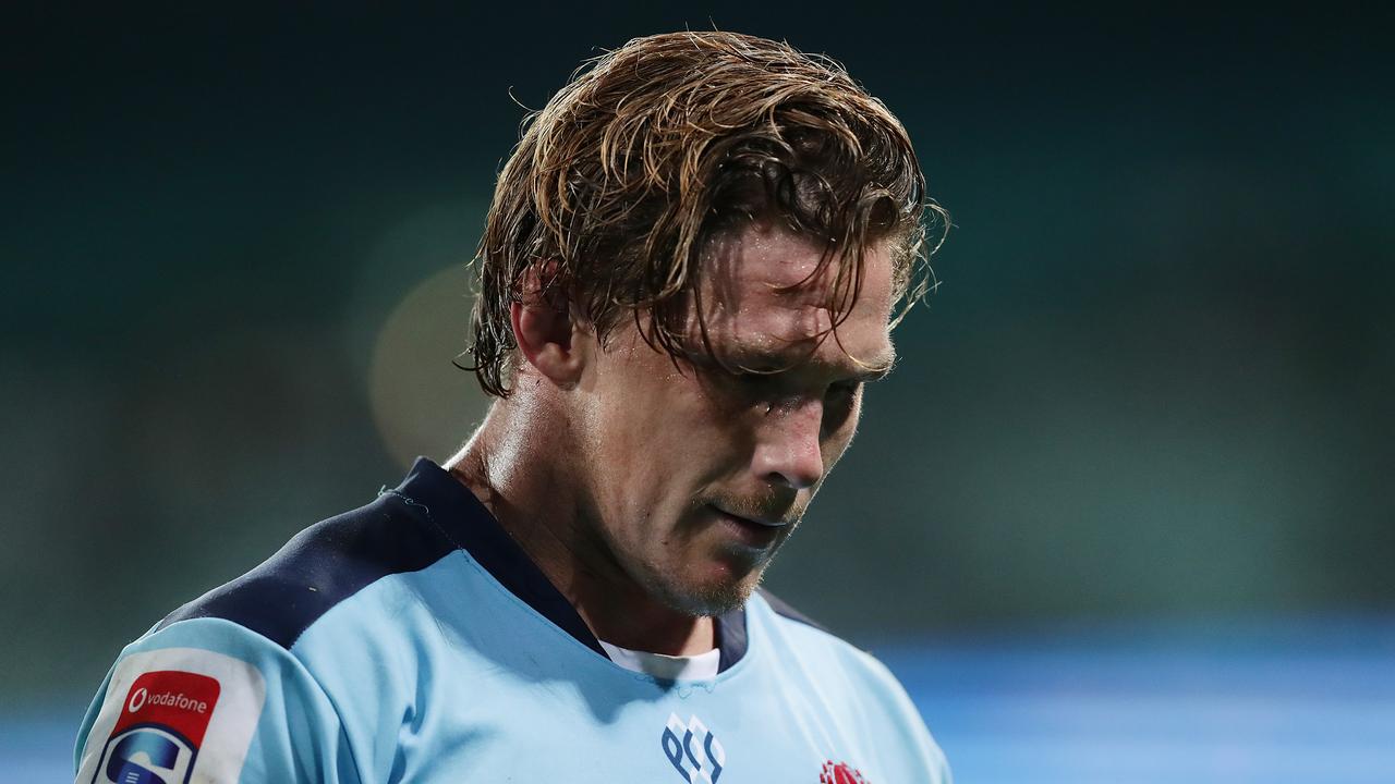 Michael Hooper of the Waratahs. (Photo by Mark Metcalfe/Getty Images)