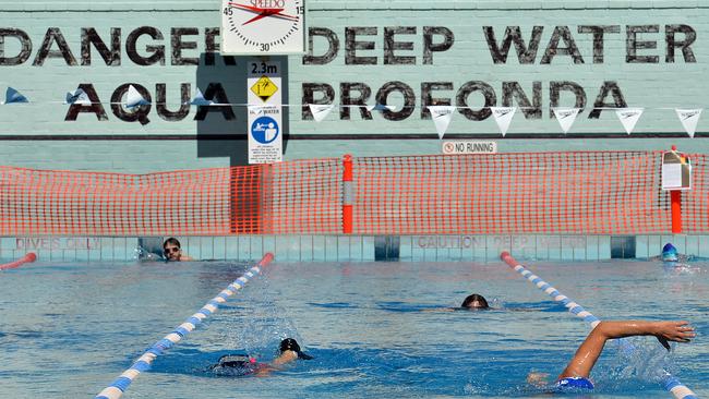 Fitzroy Pool is a popular place to cool off.