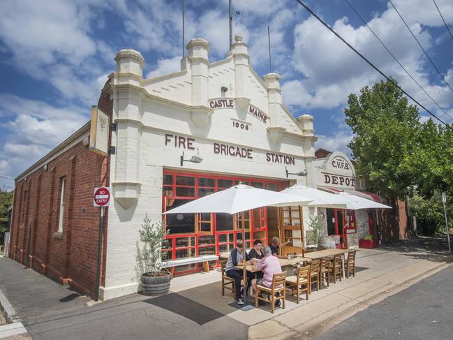 Castlemaine’s Fire Station has been converted into restaurant Wild, which offers up delicious local produce.