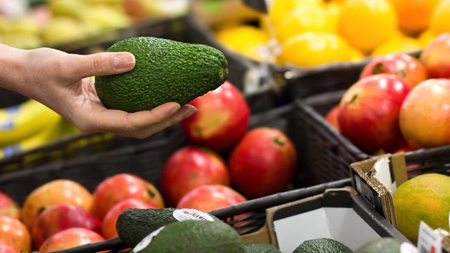 Avocados having been retailing at the major supermarkets for about $1.61.