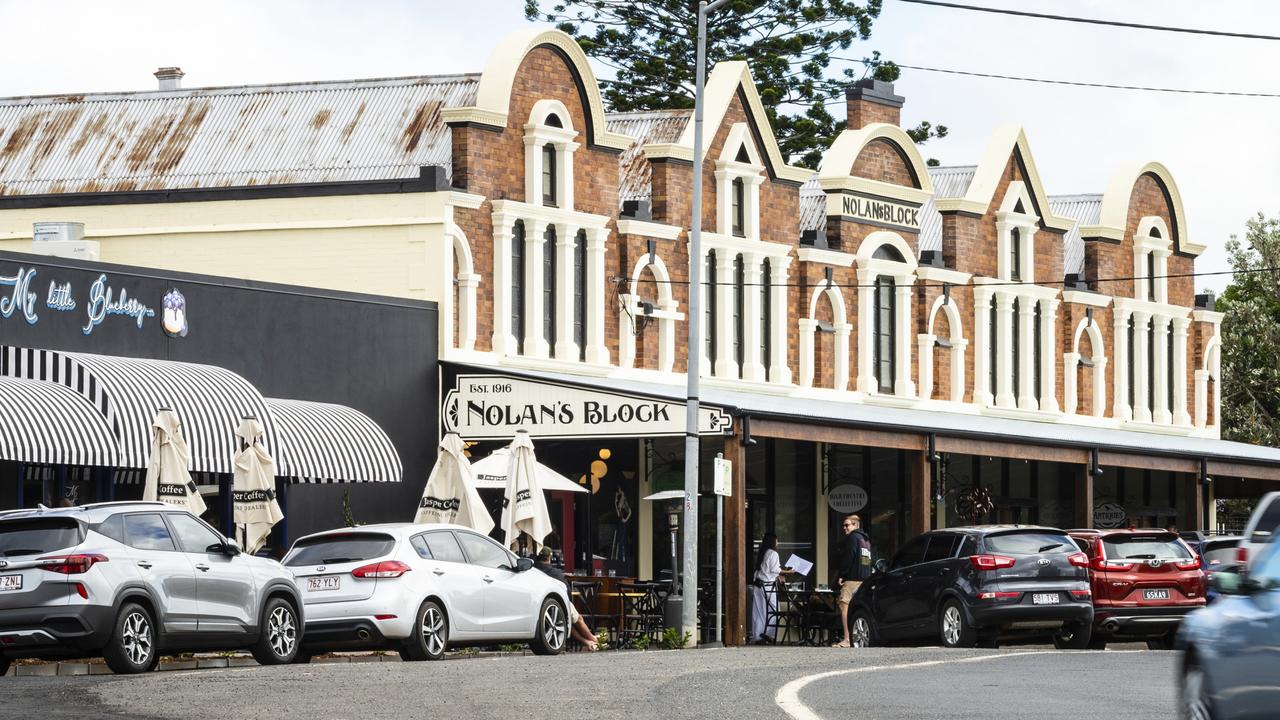 Nolans Block is bustling as bistro Myrtille and patisserie My Little Blueberry serve breakfast in Crows Nest. Picture: Kevin Farmer