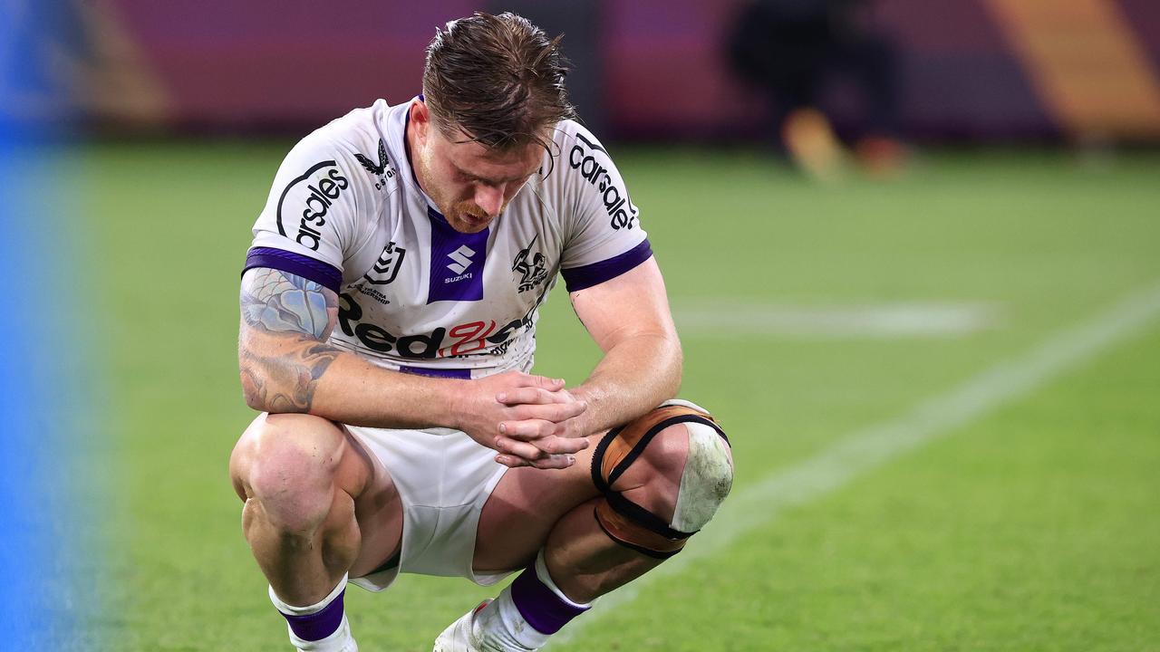 Cameron Munster was hampered by a knee infection throughout the NRL finals. Picture: Adam Head