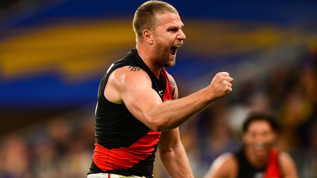 Jake Stringer must compete hard in the air for the Bombers to have a chance.