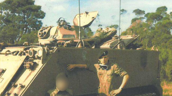 Hoddle street mass murder Julian Knight during his time the Australian Defence Force. Supplied