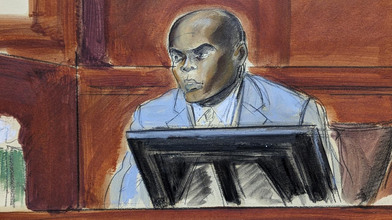 Daniel Philip testifies on the witness stand on the first day of Sean Diddy Combs' trial in Manhattan federal court, Monday, May 12, 2025, in New York. Picture: Elizabeth Williams via AP