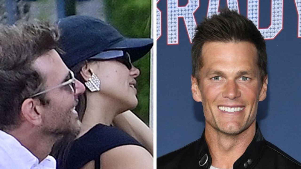 Tom Brady, Irina Shayk and Bradley Cooper