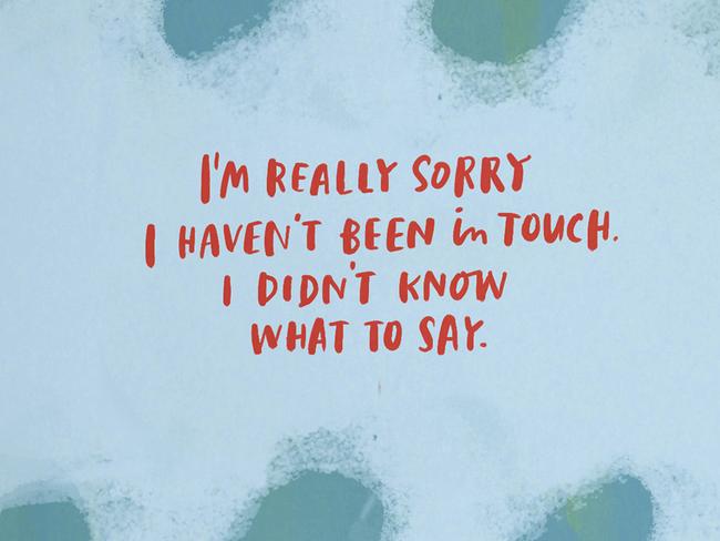 Honest cards to give sufferers