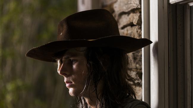 Carl Grimes became the focus of the mid-season finale.