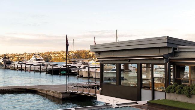 Jacenko’s lunch spot of choice is The Boathouse in Rose Bay. Picture: Facebook