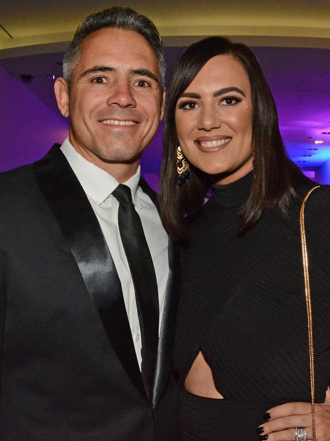 Corey and Margaux Parker at Gold Coast Mayoress Charity Foundation Charity Ball at The Star Gold Coast. Picture: Regina King