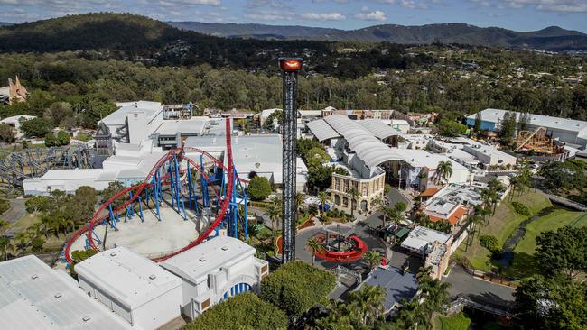 One thing harder than finding a bogan part of the northern Gold Coast? Going to Movie World and not loving it. Picture: Jerad Williams.