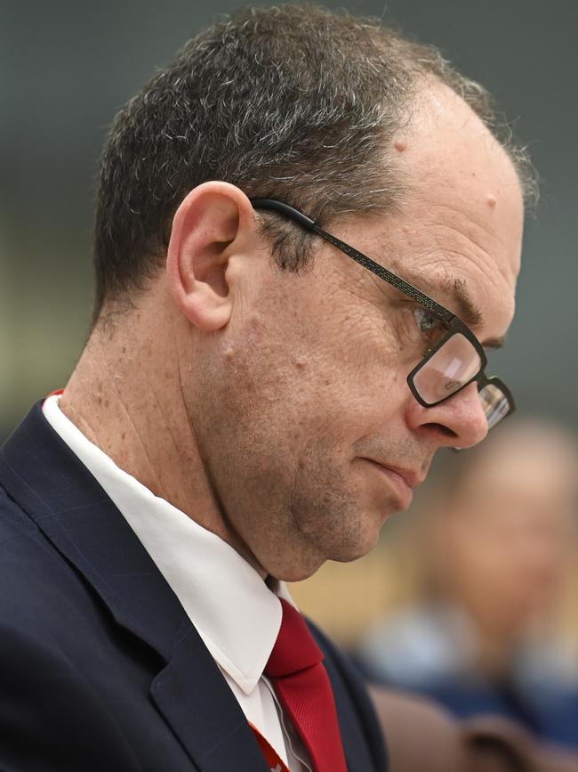 Seven West boss Jeffrey Howard said social media did not follow the same rules as Australian news organisations. Picture: NewsWire / Martin Ollman