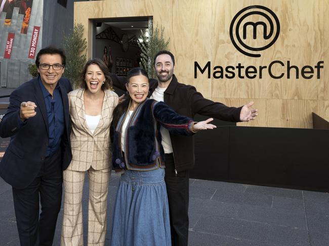 MasterChef judges Jean-Christophe Novelli, Sofia Levin, Poh Ling Yeow and Andy Allen