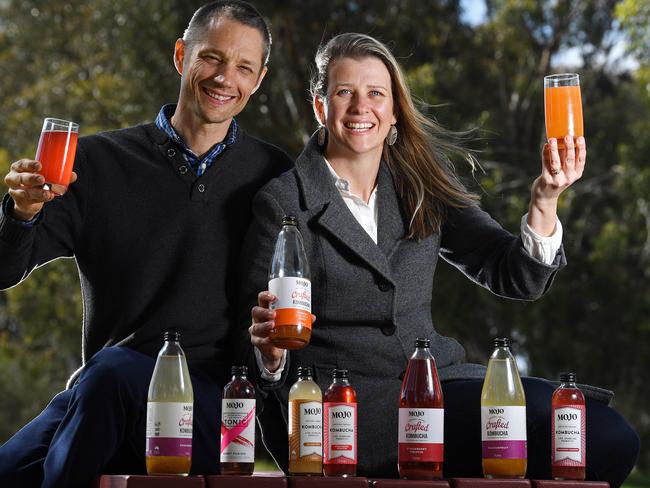 Coca-Cola bought South Aussie kombucha tea maker Mojo in September. Picture: Tom Huntley