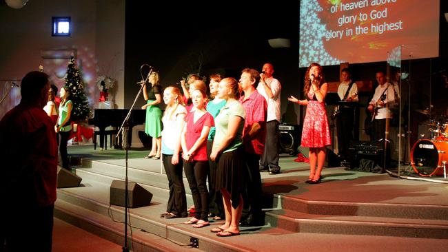  New Life Uniting Church, Robina. Christmas morning church service. 