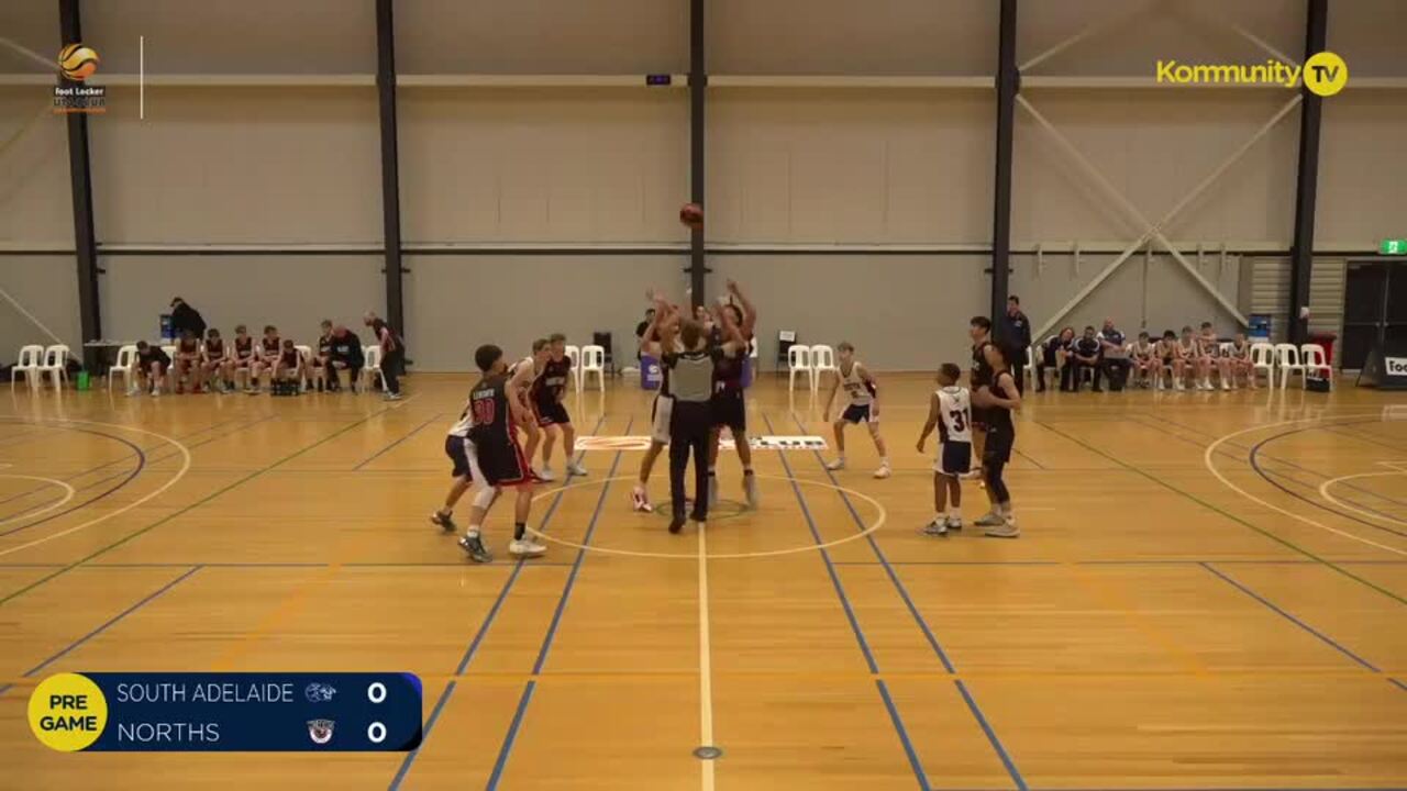 Replay: South Adelaide Panthers v Norths Bears (Boys Champs quarter) - 2024 Basketball Australia U14 Club Championships Day 4