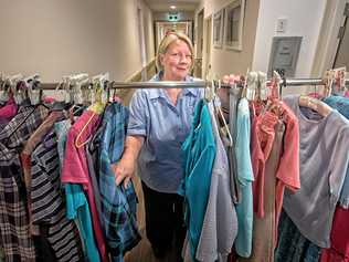 Pam Whelan is a finalist in the 2016 Aged Care Hospitality Awards for her work in the laundry at The Whiddon Group Grafton.. Picture: Adam Hourigan