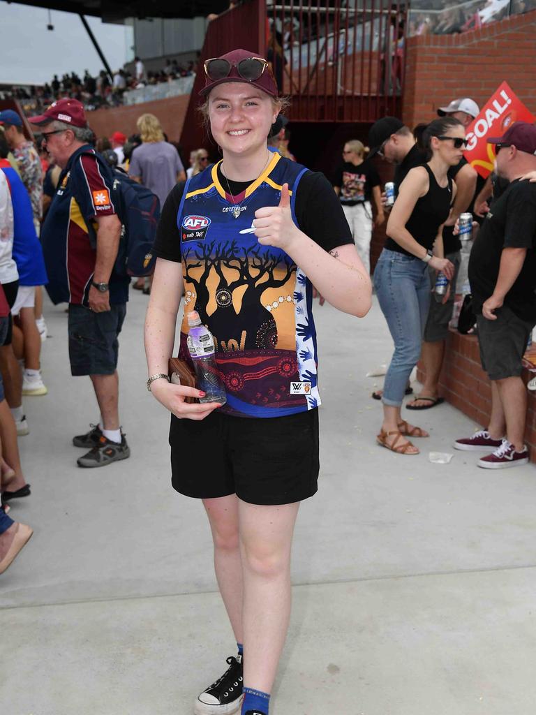 Heather Munro at the NAB AFLW grand final. Picture: Patrick Woods