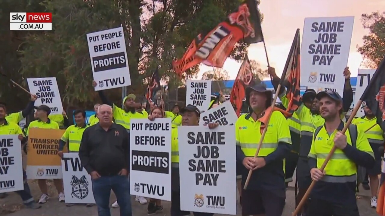 Rubbish to pile up as garbage disposal workers strike for fair pay in Sydney and Victoria