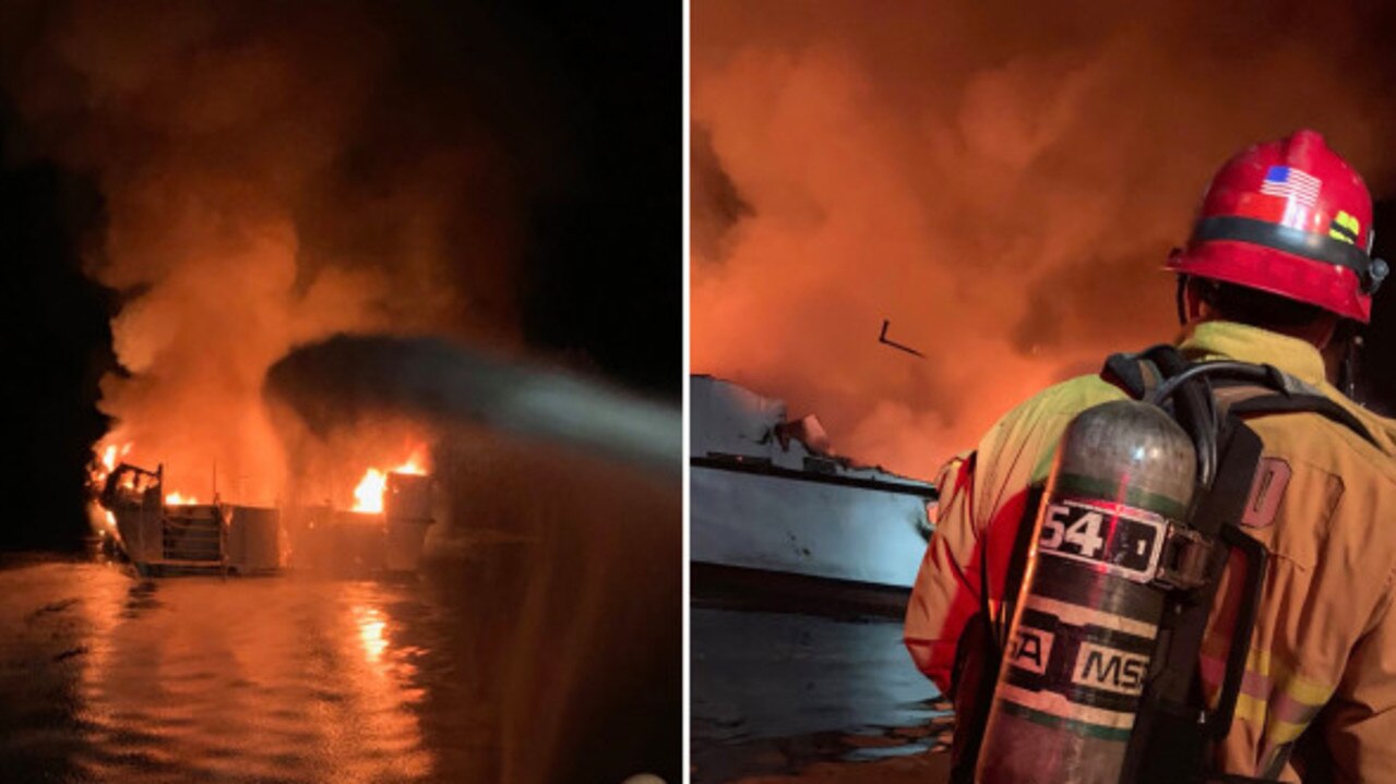 The Ventura County Fire Department confirmed 34 people have died. Picture: VCFD