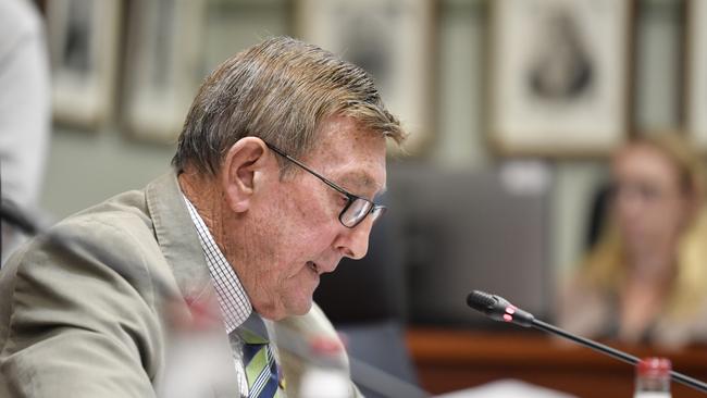 TRC councillor Kerry Shine speaks at a special meeting to endorse new deputy mayor, Friday, July 28, 2023. Picture: Kevin Farmer