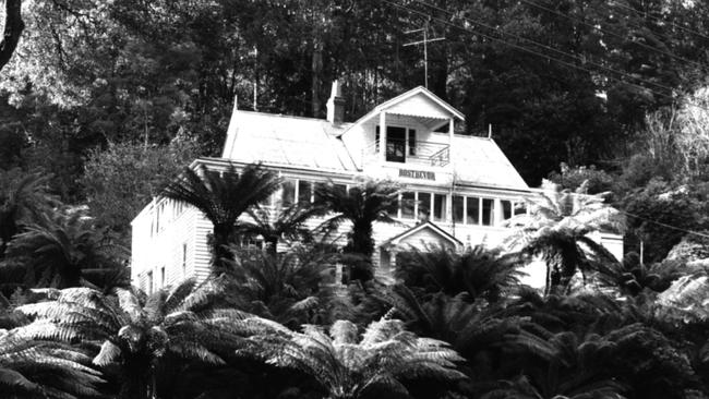 An undated photo of Rostrevor at Sassafras. The house was built in 1893 and was used as guesthouse.