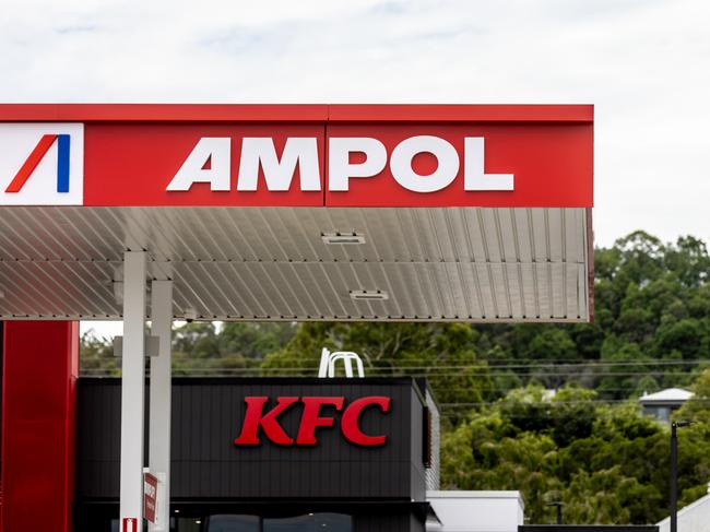 BRISBANE AUSTRALIA - NewsWire Photos JANUARY 27, 2023: Stock Images - KFC, fast food, Ampol, Fuel NewsWire / Sarah Marshall