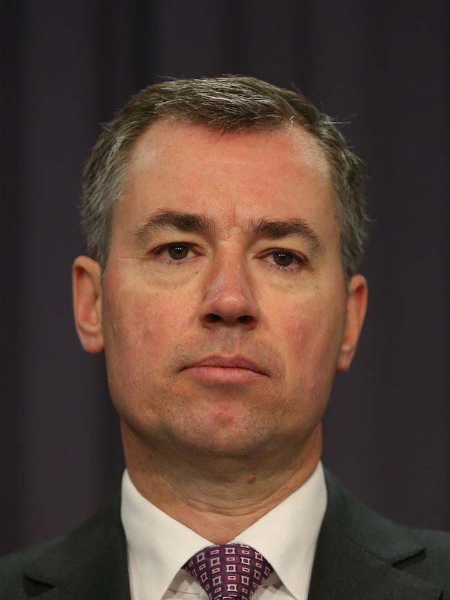 Human Services Minister and Minister Assisting the Prime Minister for Digital Transformation Michael Keenan offered to resign. Picture: Kym Smith