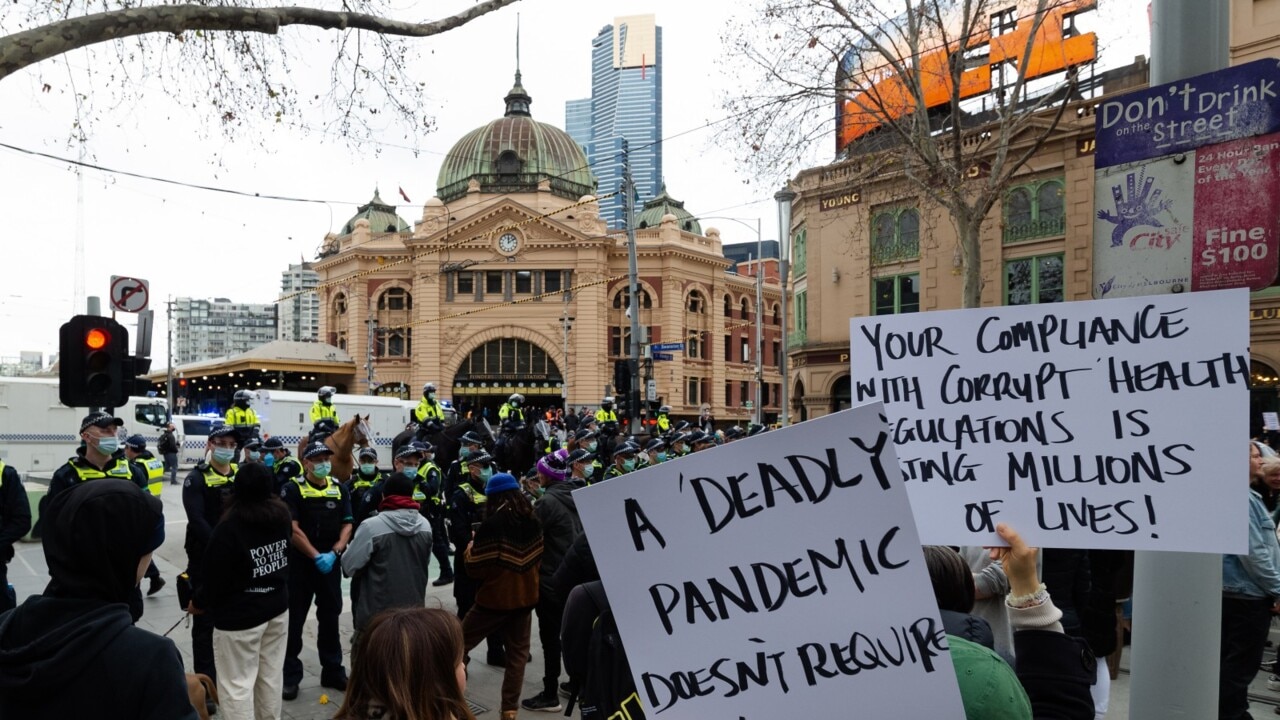 Melbourne protesters wanted by police after wild anti-lockdown demonstration