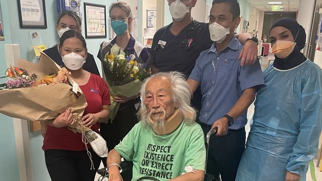 Danny Lim has been released from hospital. Picture: Twitter