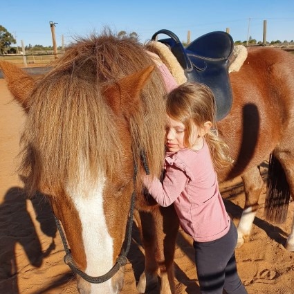 Mildura Horse Riding School will hold an Easter egg hunt with a difference on Sunday, April 9. Picture: supplied.