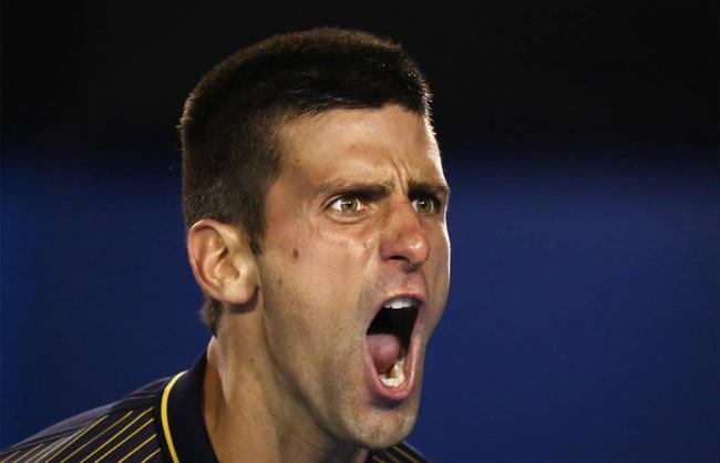 Novak Djokovic survived a five hour thriller to advance in the Australian Open. GETTY IMAGES