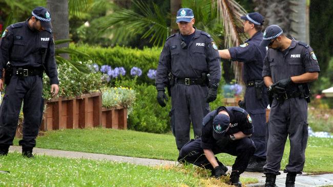 Police Armani Haddad's Ryde home in November, 2010.