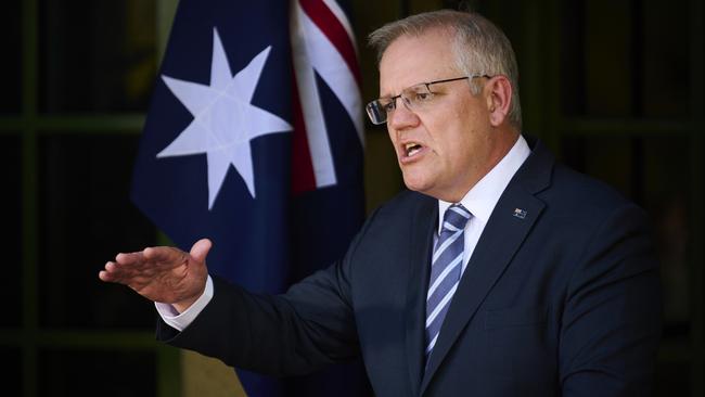 A Scott Morrison commitment to Joe Biden, Boris Johnson and COP26 in Glasgow will come from the Australian population via powerful state governments. Picture: Getty Images