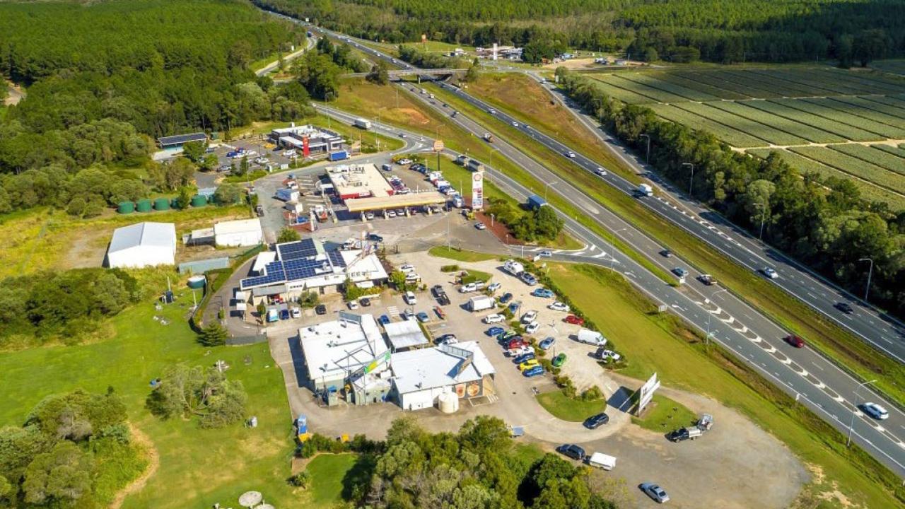 The Glass House Mountains south bound service centre is also set for redevelopment.