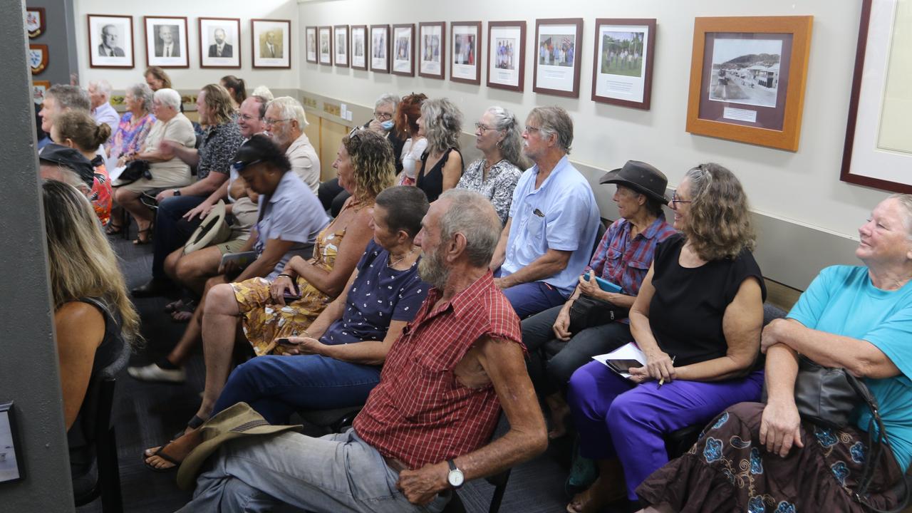 Around 40 Cook Shire ratepayers attended Tuesday's ordinary council meeting.