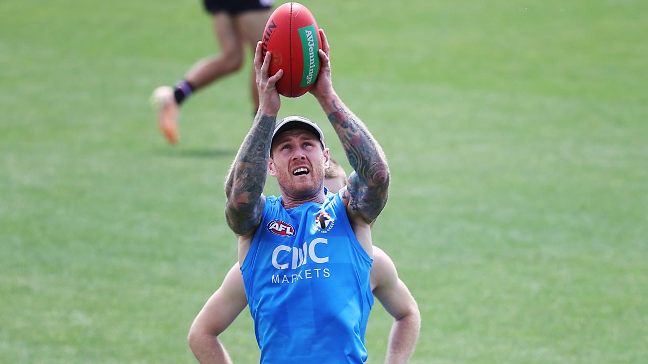 Tim Membrey has hardly missed a beat during the preseason for the Saints. Picture: Ian Currie