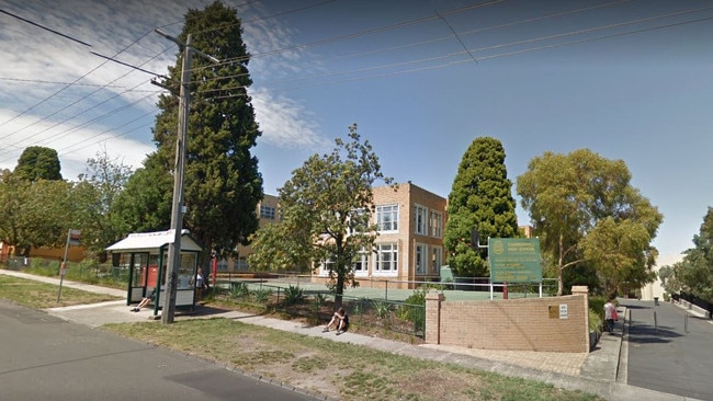 Camberwell High School. Picture: Google Maps.