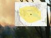 Smoke alert as bushfire burns south of city