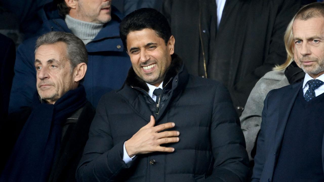 Nasser Al-Khelaifi is the chairman of Qatar Sport Investments and president of PSG. (Photo by FRANCK FIFE / AFP)