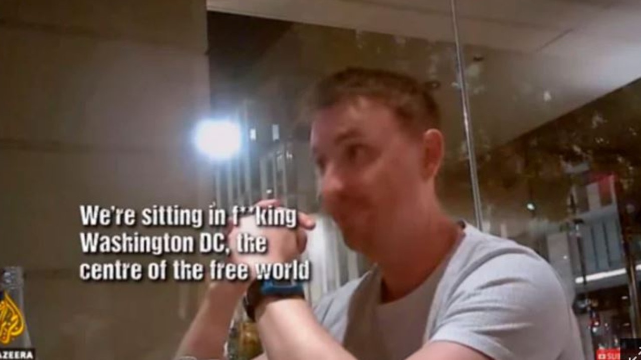 James Ashby was filmed having meetings with the NRA.