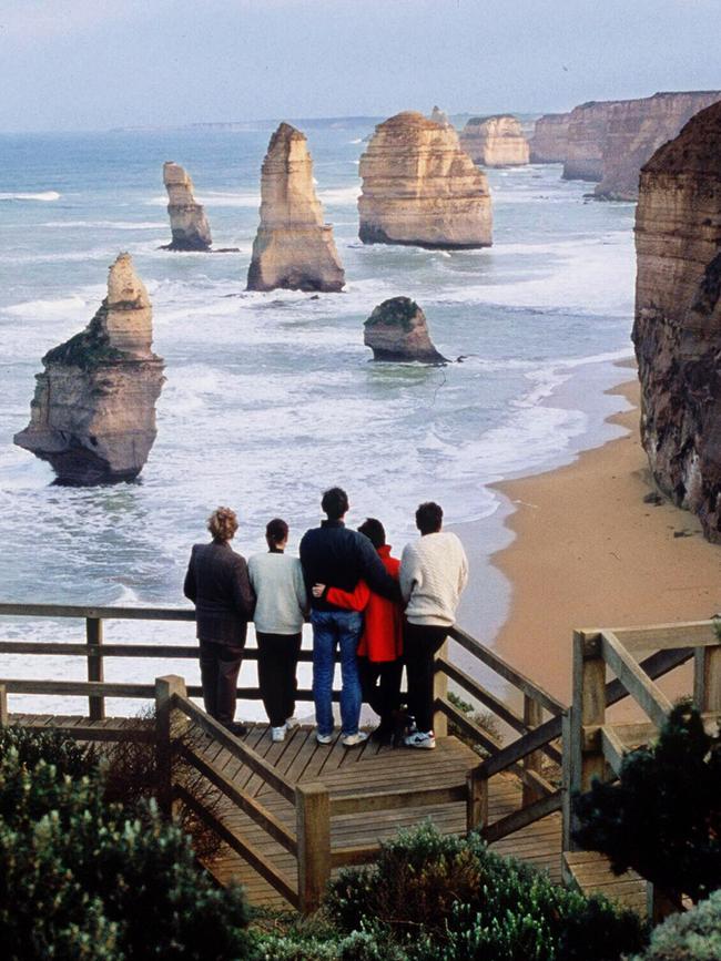 The Great Ocean Road is a big drawcard for overseas tourists.