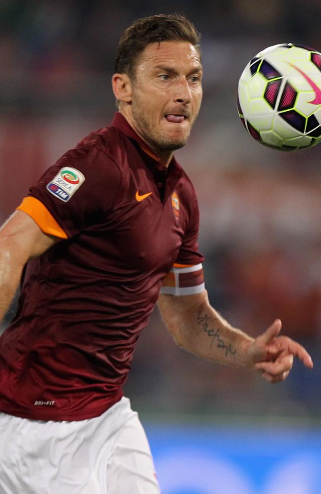 Roma great Franceso Totti.