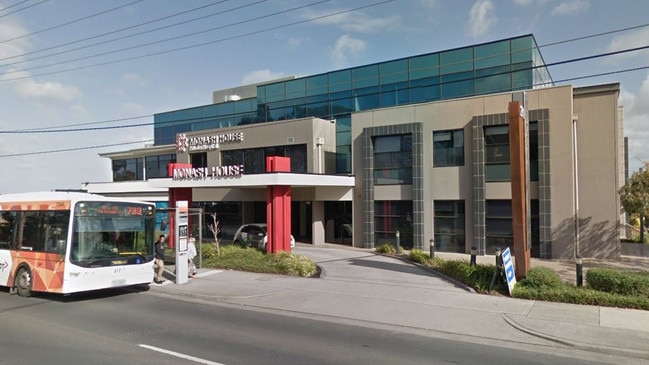 A nurse allegedly set up secret cameras to spy on patients and staff at Monash House Private Hospital. Picture: Google Maps